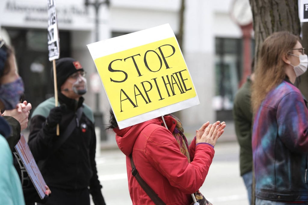 The AAPI survey results show that many are increasingly disillusioned with US President Donald Trump’s policies. Photo: AFP