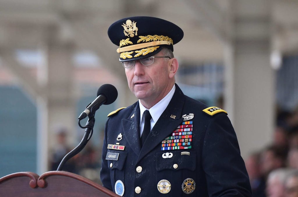 Retired US Army four-star general Robert B. Abrams, a former commander of US Forces Korea, was a senior observer during last year’s Han Kuang exercises, Taiwanese media reported. Photo: AFP Retired US Army four-star general Robert B. Abrams, a former commander of US Forces Korea, was a senior observer during last year’s Han Kuang exercises, Taiwanese media reported. Photo: AFP