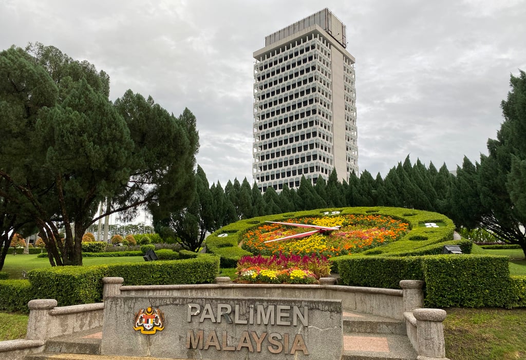 Malaysia’s parliament building in Kuala Lumpur, in July 2020. Photo: AP