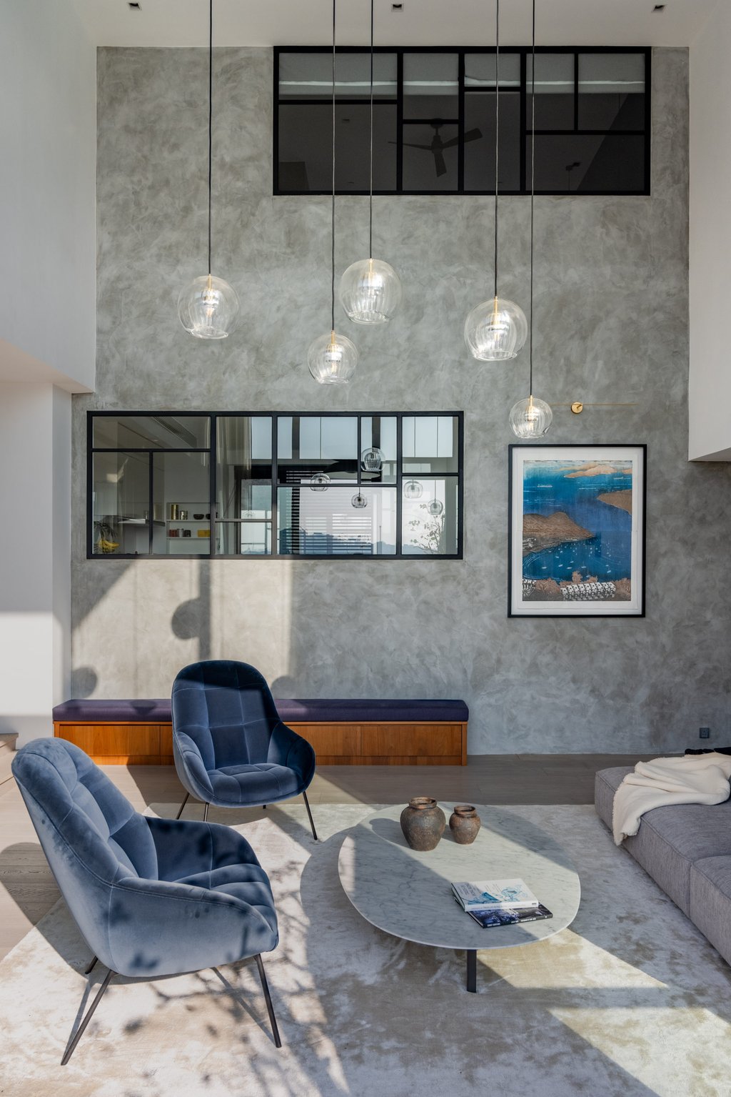 Restoring the double-ceiling completely changed the perception of the space. Photo: Eugene Chan