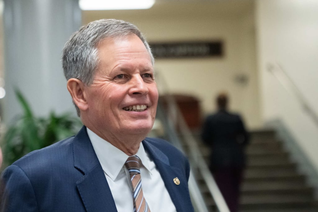 US Senator Steve Daines is among the few lawmakers still making trips to China. Photo: AP US Senator Steve Daines is among the few lawmakers still making trips to China. Photo: AP
