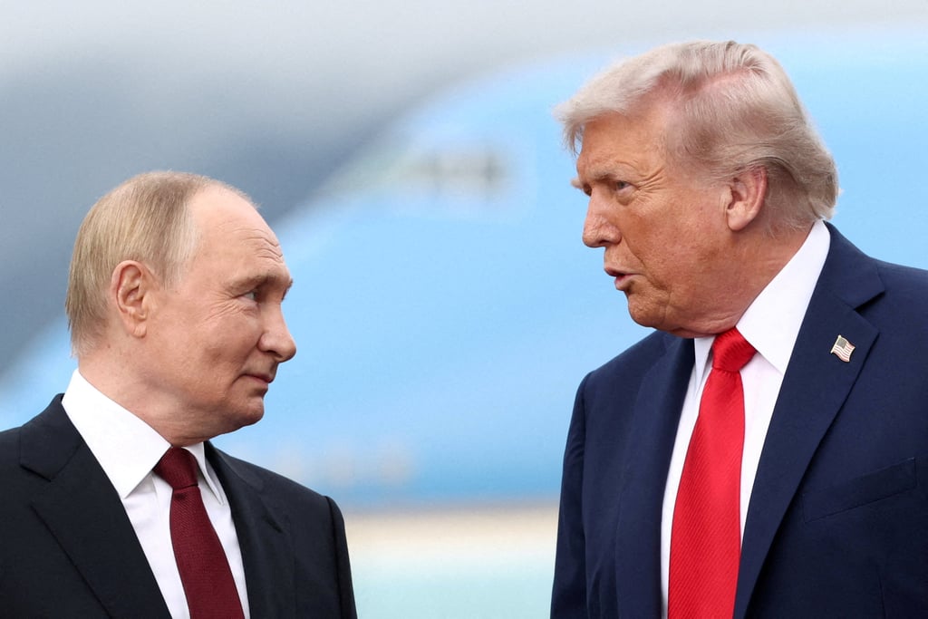 Russian President Vladimir Putin and US President Donald Trump. Trump said on Monday that ‘somebody else’ instead of President Volodymyr Zelensky should negotiate for Ukraine. File photo: Reuters Russian President Vladimir Putin and US President Donald Trump. Trump said on Monday that ‘somebody else’ instead of President Volodymyr Zelensky should negotiate for Ukraine. File photo: Reuters