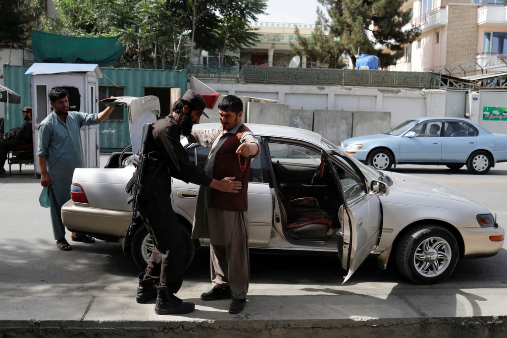 A Taliban soldier checks a man at a checkpoint in Kabul, Afghanistan. File photo: Reuters A Taliban soldier checks a man at a checkpoint in Kabul, Afghanistan. File photo: Reuters