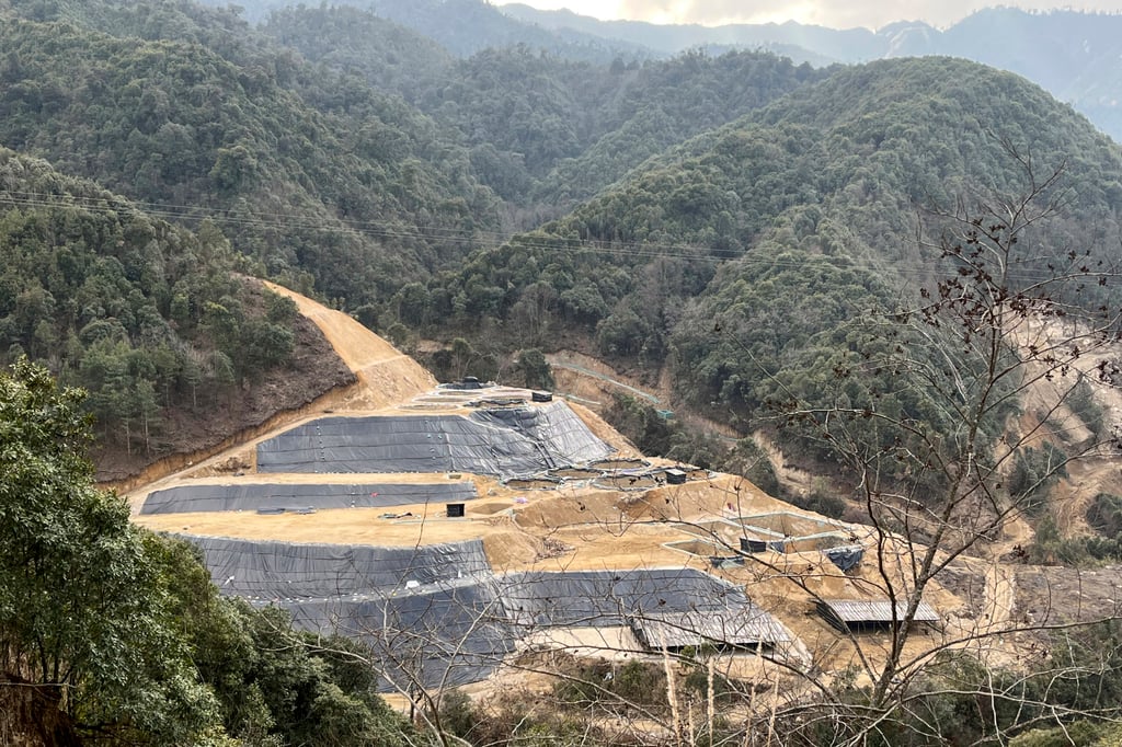 A rare earth mine in Kachin state, Myanmar. The region is close to the Chinese border and home to hundreds of rare earth mining sites. Photo: AP A rare earth mine in Kachin state, Myanmar. The region is close to the Chinese border and home to hundreds of rare earth mining sites. Photo: AP