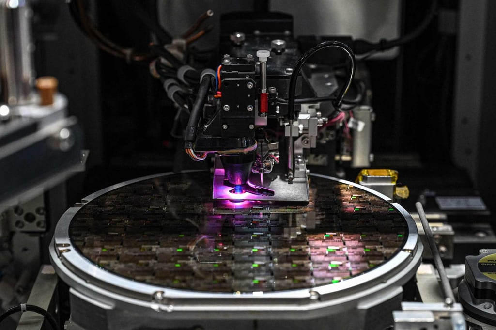 The momentum at Cambricon and Hygon builds on Beijing’s initiative to develop a self-sufficient AI computing ecosystem. Photo: AFP