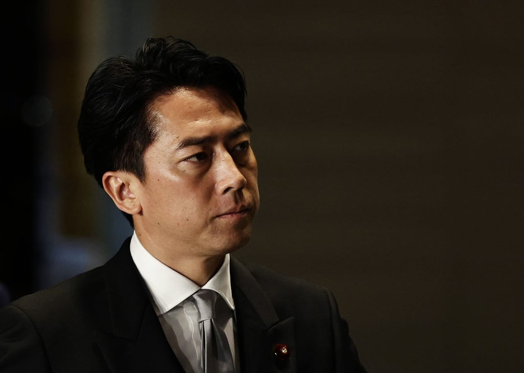 Japanese Defence Minister Shinjiro Koizumi has said that China’s military operations are expanding while Japan’s Pacific intelligence-gathering and surveillance capabilities remain limited. Photo: Kyodo Japanese Defence Minister Shinjiro Koizumi has said that China’s military operations are expanding while Japan’s Pacific intelligence-gathering and surveillance capabilities remain limited. Photo: Kyodo