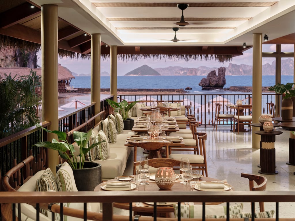All-day dining with a view at Lagen Island Resort’s Clubhouse restaurant. Photo: Handout