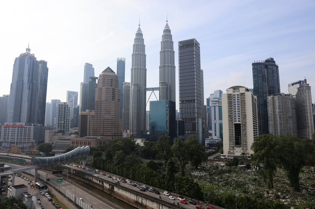A view of Kuala Lumpur’s skyline, in Malaysia, in July 2025. The study on dating costs drew responses mainly from young urbanites in Kuala Lumpur and neighbouring Selangor. Photo: Reuters