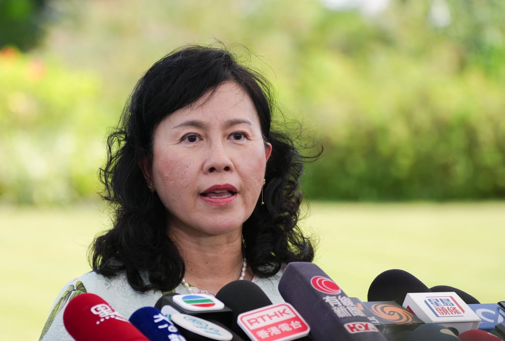 Mable Chan says her department referred roughly 120,000 cases of improperly occupied metered spaces to police annually between 2023 and 2025. Photo: Kit Lai Mable Chan says her department referred roughly 120,000 cases of improperly occupied metered spaces to police annually between 2023 and 2025. Photo: Kit Lai