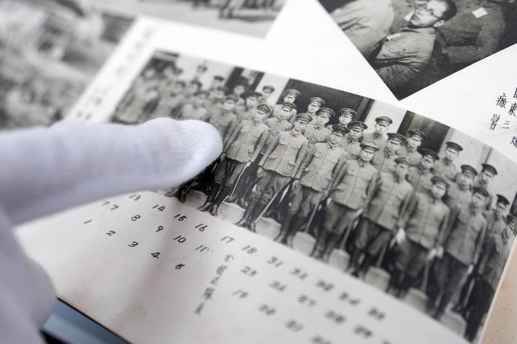 Archival photographs detailing Japanese wartime germ warfare on display at the Unit 731 museum in Harbin, China. Photo: Xinhua