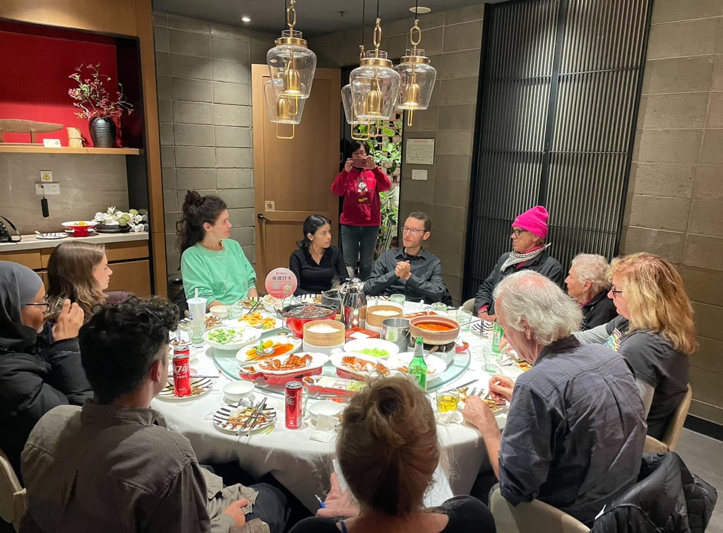 CodePink framed the trip as a chance to see China beyond “hateful and racist narratives”. Photo: Handout CodePink framed the trip as a chance to see China beyond “hateful and racist narratives”. Photo: Handout