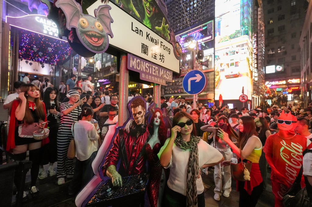 The month-long campaign forms part of a tourism strategy outlined in February’s budget to place greater emphasis on festivals that are less prominent on the mainland, including Halloween. Photo: Kit Lai