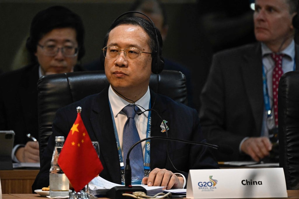 A file photo of Chinese Executive Vice-Minister of Foreign Affairs Ma Zhaoxu, who attended the G20 meeting of top diplomats in Atlanta. Photo: AFP