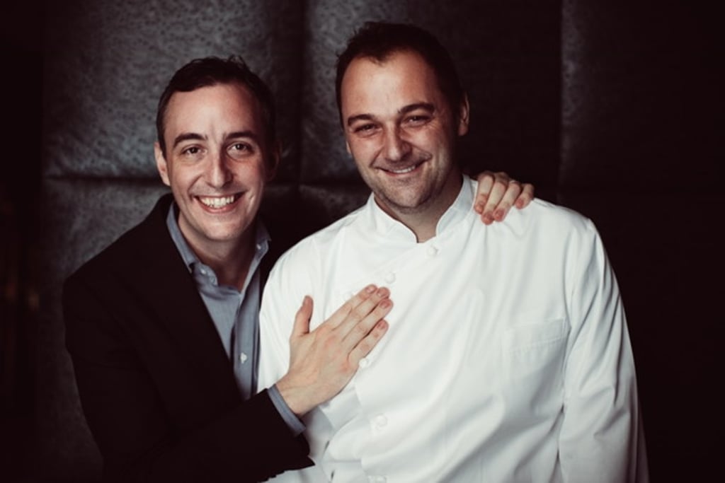 Will Guidara and Daniel Humm. Photo: Benoit Linero