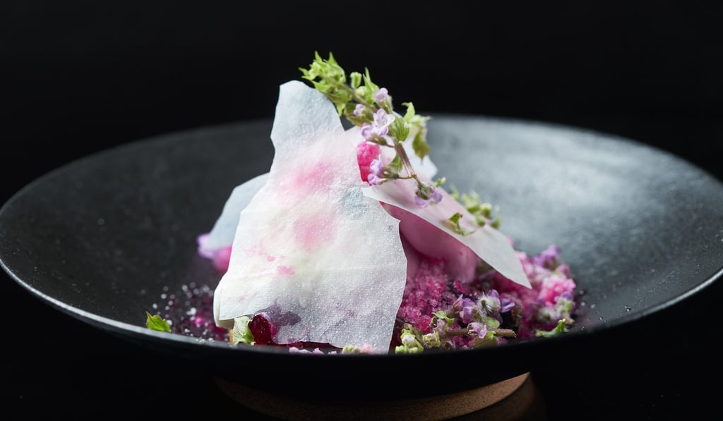 Soubai featuring grape, shiso and lactic acid