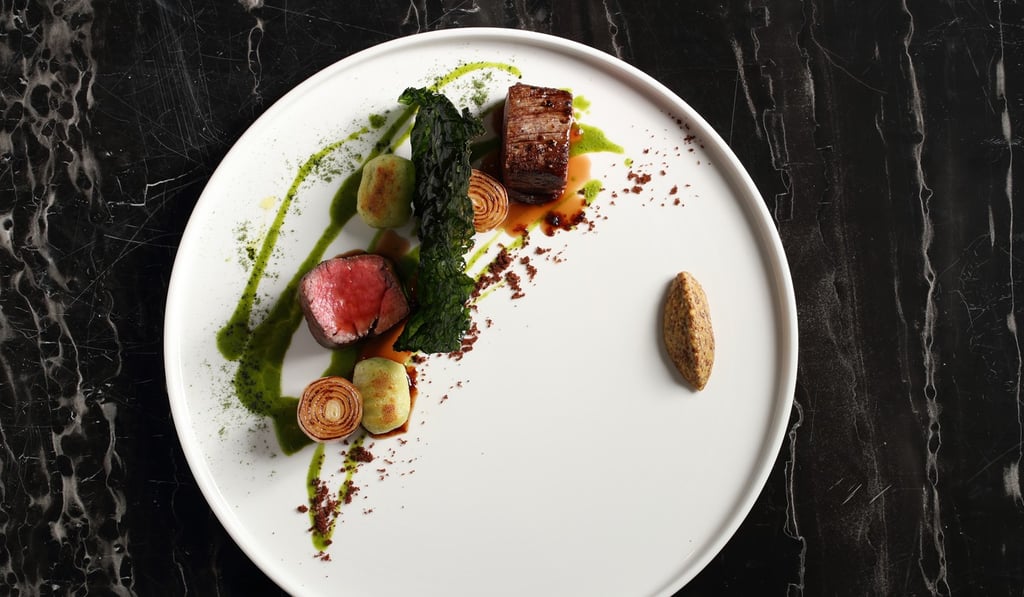 French dishes are presented with a modern twist.