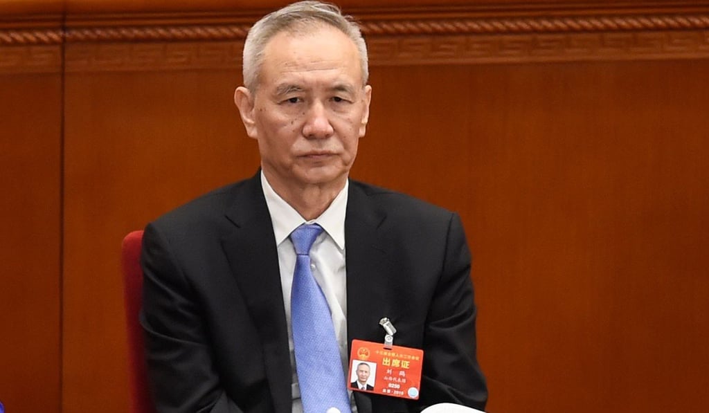 Chinese Vice-Premier Liu He spoke with Lighthizer and US Treasury Secretary Steven Mnuchin on Monday, according to Chinese state media. Photo: AFP Chinese Vice-Premier Liu He spoke with Lighthizer and US Treasury Secretary Steven Mnuchin on Monday, according to Chinese state media. Photo: AFP