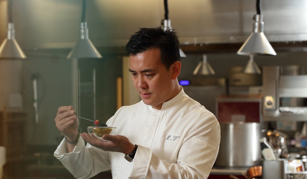 Edward Voon. executive chef at Le Pan in Kowloon Bay.