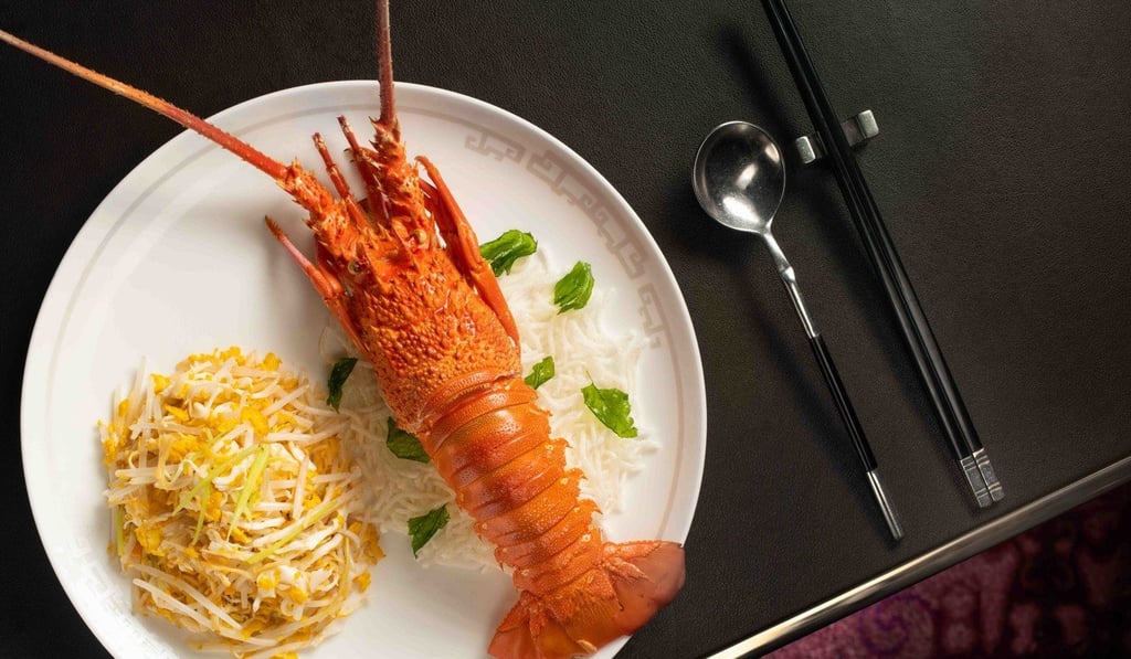 Wok-fried lobster at the Mandarin Oriental’s Man Wah