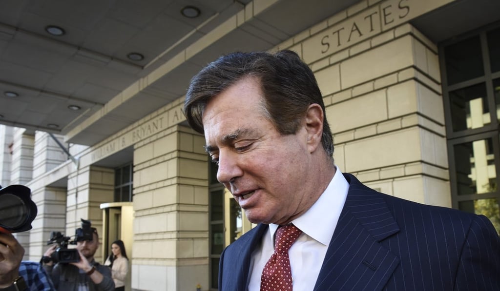 Paul Manafort in 2017. File photo: The Washington Post