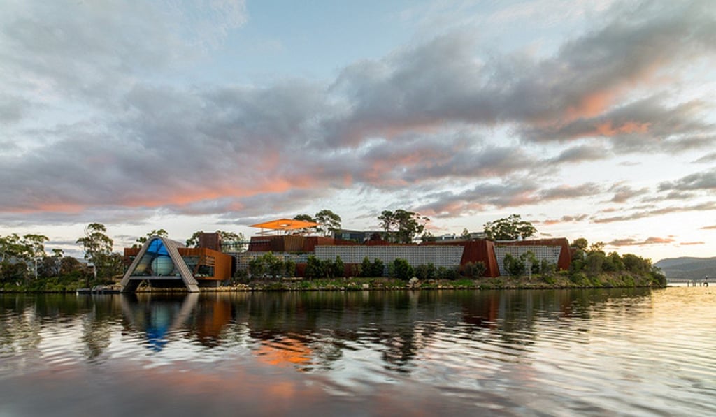 Mona is the largest privately funded museum in the Southern Hemisphere. Photo: Mona
