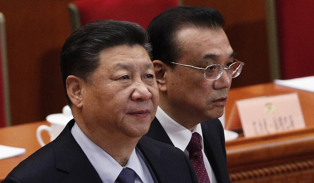 Chinese President Xi Jinping and Premier Li Keqiang. Photo: AP