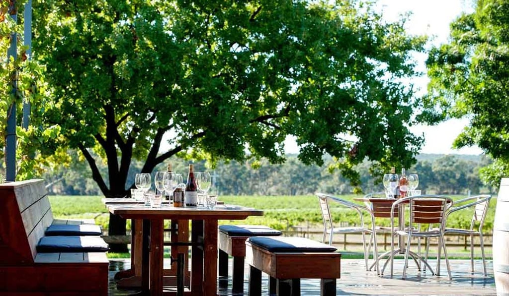 Have a taste of Australian wine and cuisine at the city’s oldest winery. Photo: Balgownie Estate