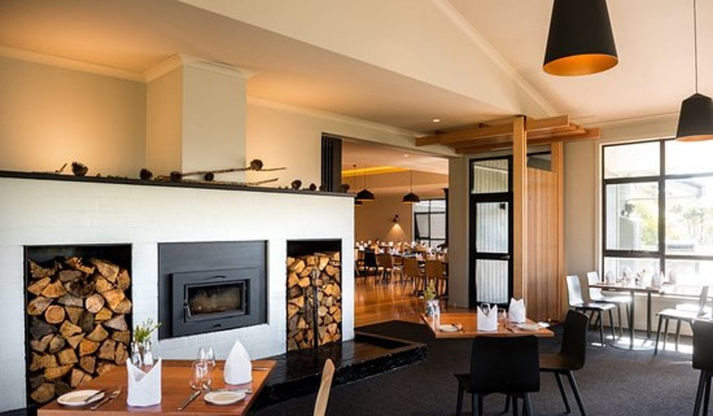 The Tasmanian meats and seafood are cooked on 360 degree Celsius volcanic stone. Photo: Cradle Mountain Hotel