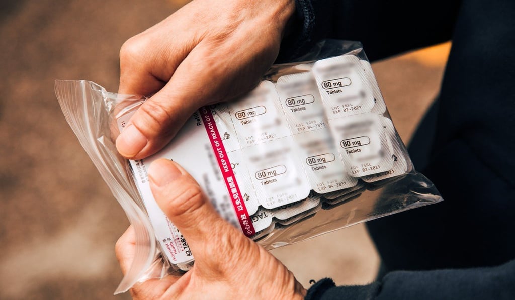 Cancer patient Tang, who was diagnosed with Stage IV lung cancer in September 2016, was granted funding for a new drug, which can cost HK$50,000 a month. Cancer patient Tang, who was diagnosed with Stage IV lung cancer in September 2016, was granted funding for a new drug, which can cost HK$50,000 a month.