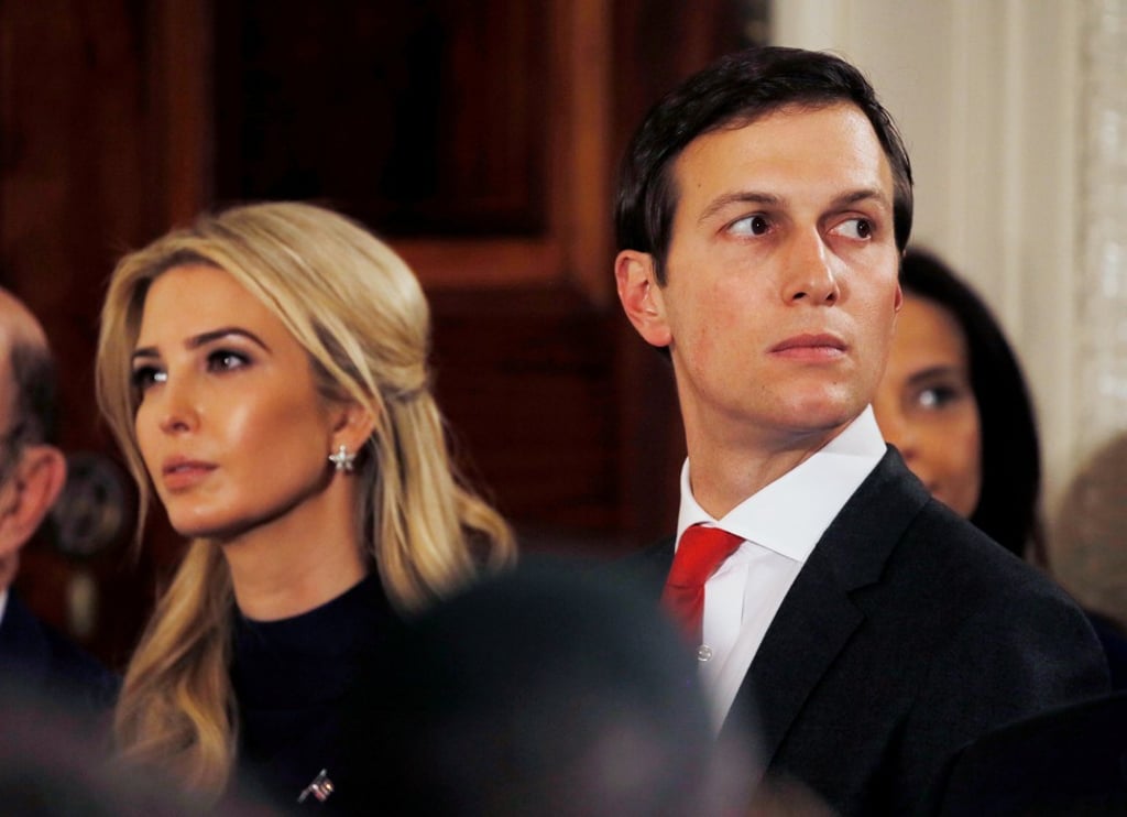 Ivanka Trump and her husband Jared Kushner were named White House advisers by US President Donald Trump. Photo: Reuters