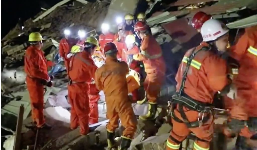 Rescuers are still looking for 13 missing people. Photo: Handout