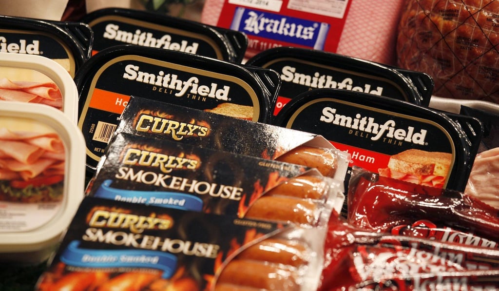 Some Smithfield Foods products in 2014. Photo: Reuters Some Smithfield Foods products in 2014. Photo: Reuters