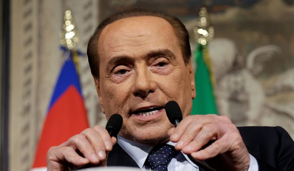 Former Italian prime minister Silvio Berlusconi. Photo: Reuters