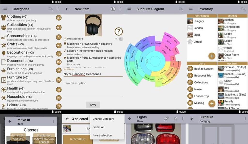 You can keep an eye on all the items in the house with the Magic Home Inventory app.