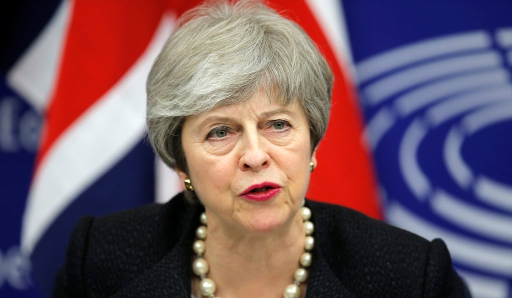 ‘She’s incredible’: UK Prime Minister Theresa May. Photo: Reuters