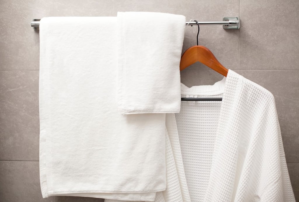 Missing towels and bathrobes are likely to turn up on guests’ credit-card bills. Photo: Shutterstock Missing towels and bathrobes are likely to turn up on guests’ credit-card bills. Photo: Shutterstock