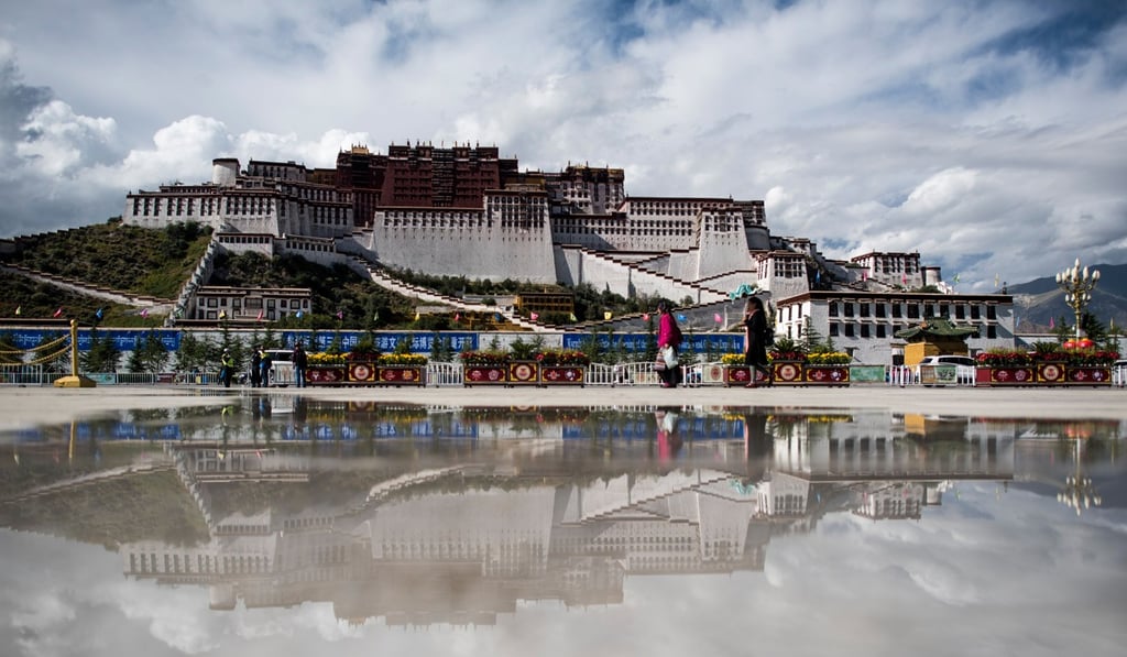A file photo taken on September 11, 2016, at the Potala Palace in Lhasa. The Dalai Lama fled the Tibetan capital six decades ago disguised as a soldier. Photo: AFP