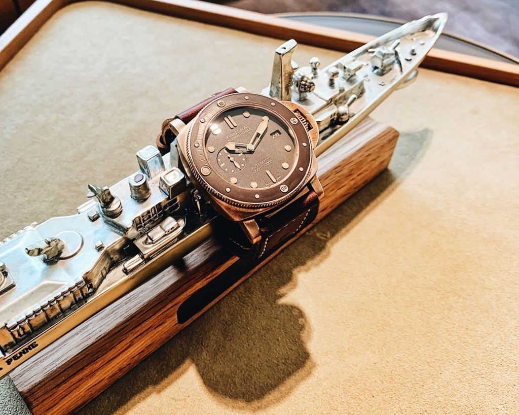 Submersible Bronzo 47mm. Photo: Kim Soo-jin