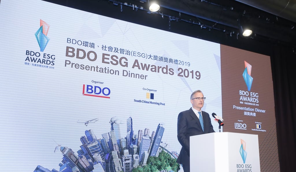Brian Rhoads, managing editor, South China Morning Post, which co-organised the event.