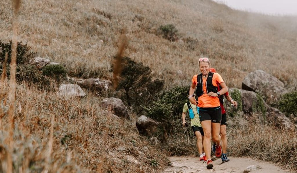 Lucy Bartholomew and Majell Backhausen are two of Australia's top trail runners. They host a trail running camp in the build-up to the Lantau Trail 70. Photo: Salomon