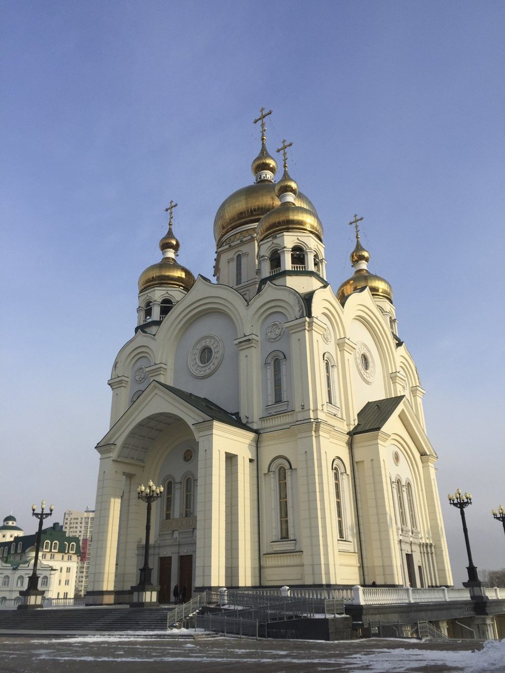 The Transfiguration cathedral, in Khabarovsk. Photo: Chris Taylor
