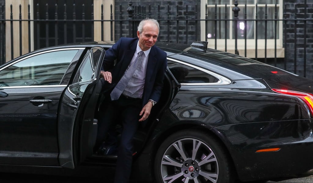 David Lidington arrives in Downing Street on March 14, 2019. Photo: Bloomberg David Lidington arrives in Downing Street on March 14, 2019. Photo: Bloomberg