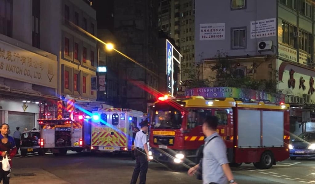 Emergency crews at the scene. Photo: Facebook