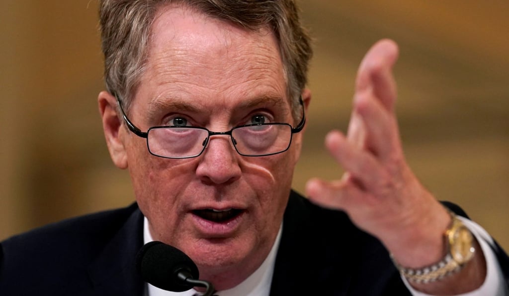 US Trade Representative Robert Lighthizer. Photo: Reuters
