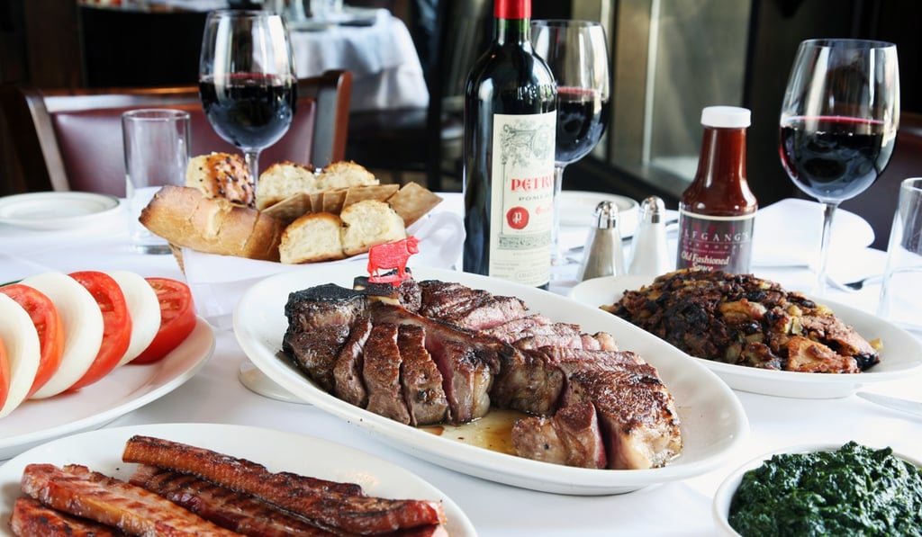 Table setting at Wolfgang’s Steakhouse Hong Kong Table setting at Wolfgang’s Steakhouse Hong Kong