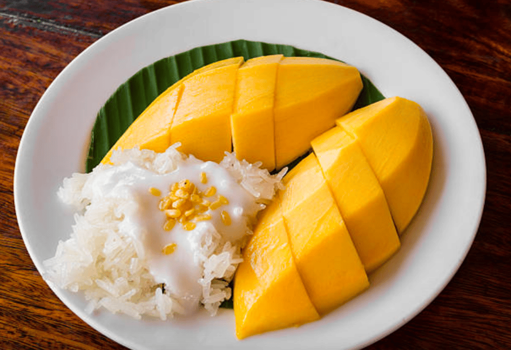 Mango and sticky rice Mango and sticky rice