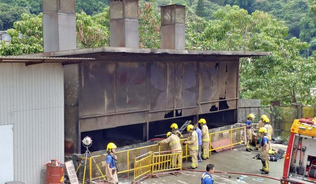 The woman jumped into the furnace at Yuen Yuen Institute. Photo: Handout