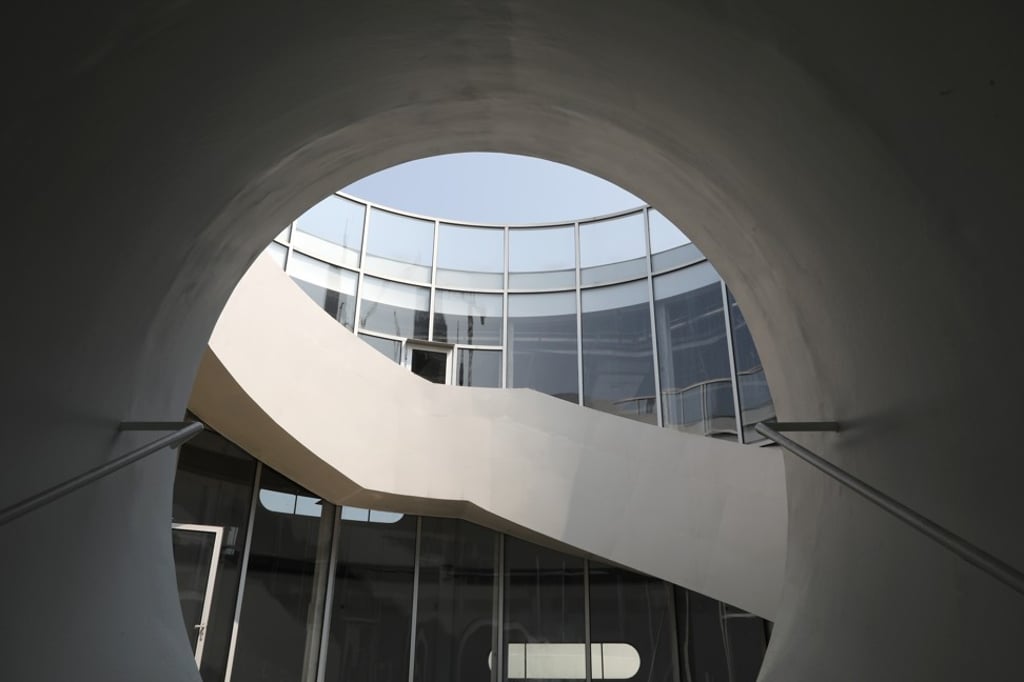 A view inside one of the tanks. Photo: Simon Song