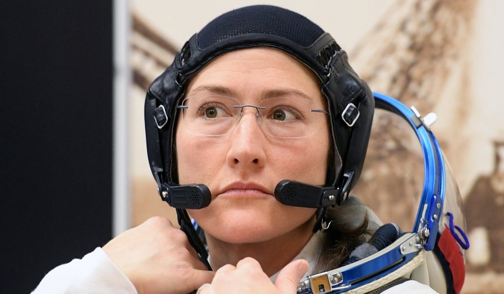 Nasa astronaut Christina Koch. Photo: AFP