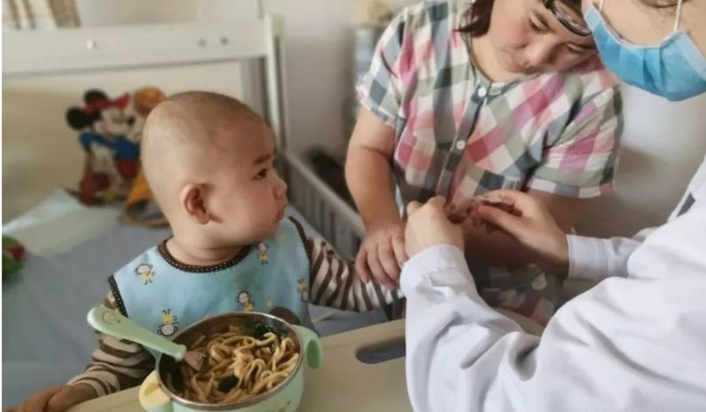 Tang Xiyuan has needed medical attention for most of his two years. Photo: Handout